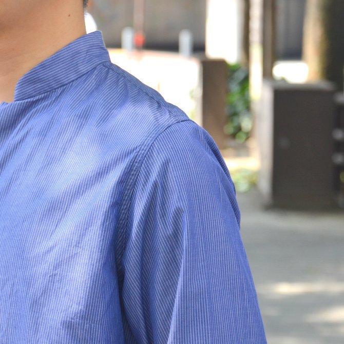 Honor gathering(オナーギャザリング) dressy cotton stripe shirts_d0158579_18244071.jpg