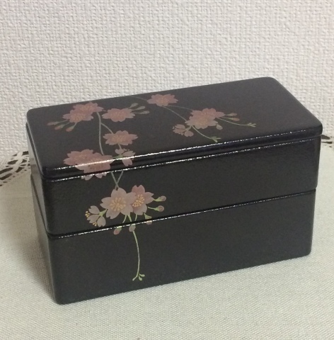 川連漆器　文書箱　菓子器 川連漆器 文書箱 菓子器