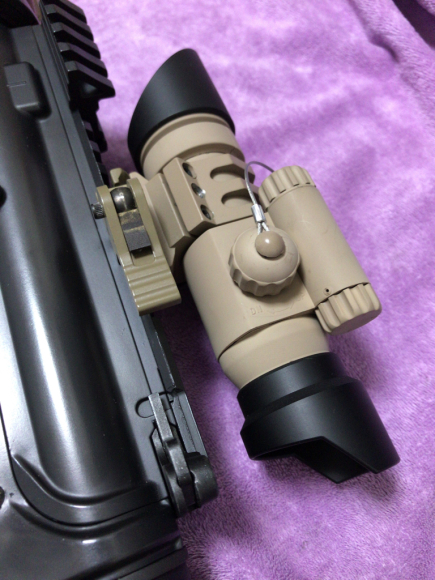 東京マルイ Newプロサイトをカスタム Black Fantom