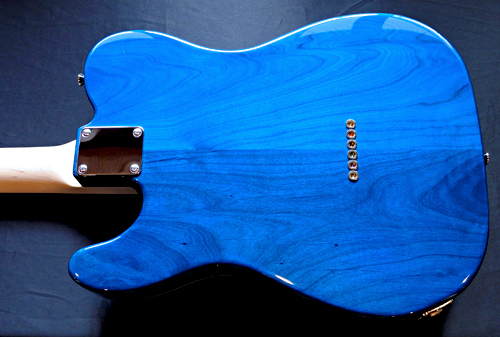 「Turquoise MetallicのHollow T-Line」1本目が完成です!_e0053731_16563403.jpg