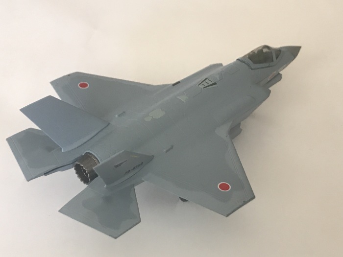 航空自衛隊F-35A Fトイズ1/144_c0223634_10381532.jpg