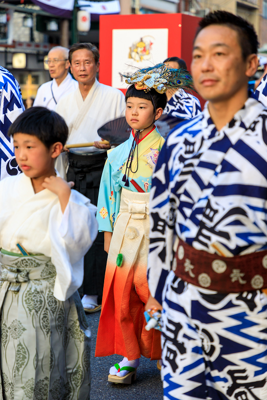 祇園祭18 長刀鉾とお稚児さん 花景色 K W C Photoblog