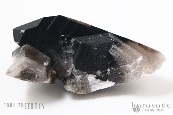黒水晶クラスター アメリカ・アーカンソー州産 : 石の音