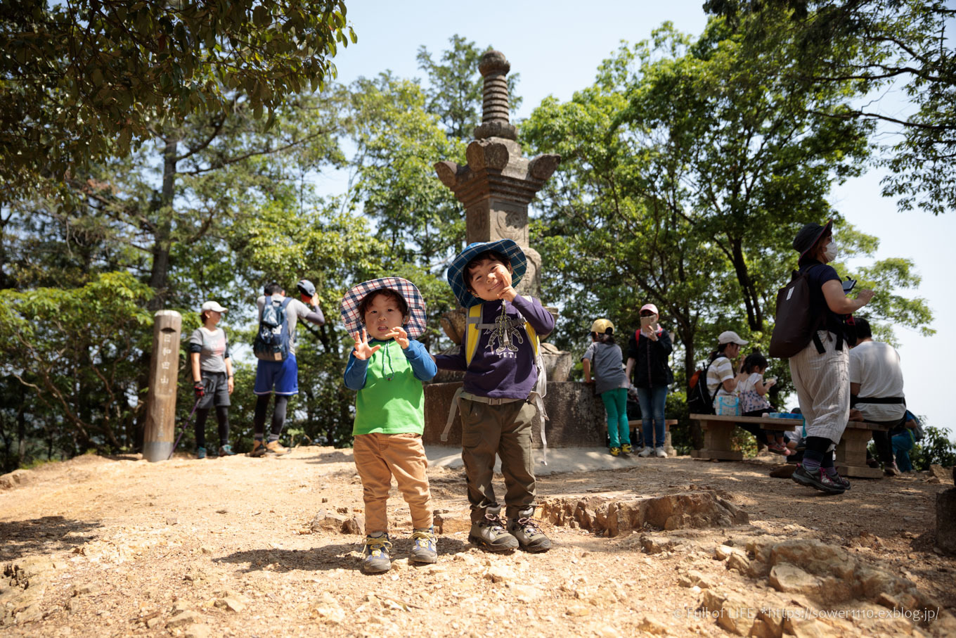 ちびっ子兄弟と5月登山「日和田山」下山編_c0369219_17283916.jpg