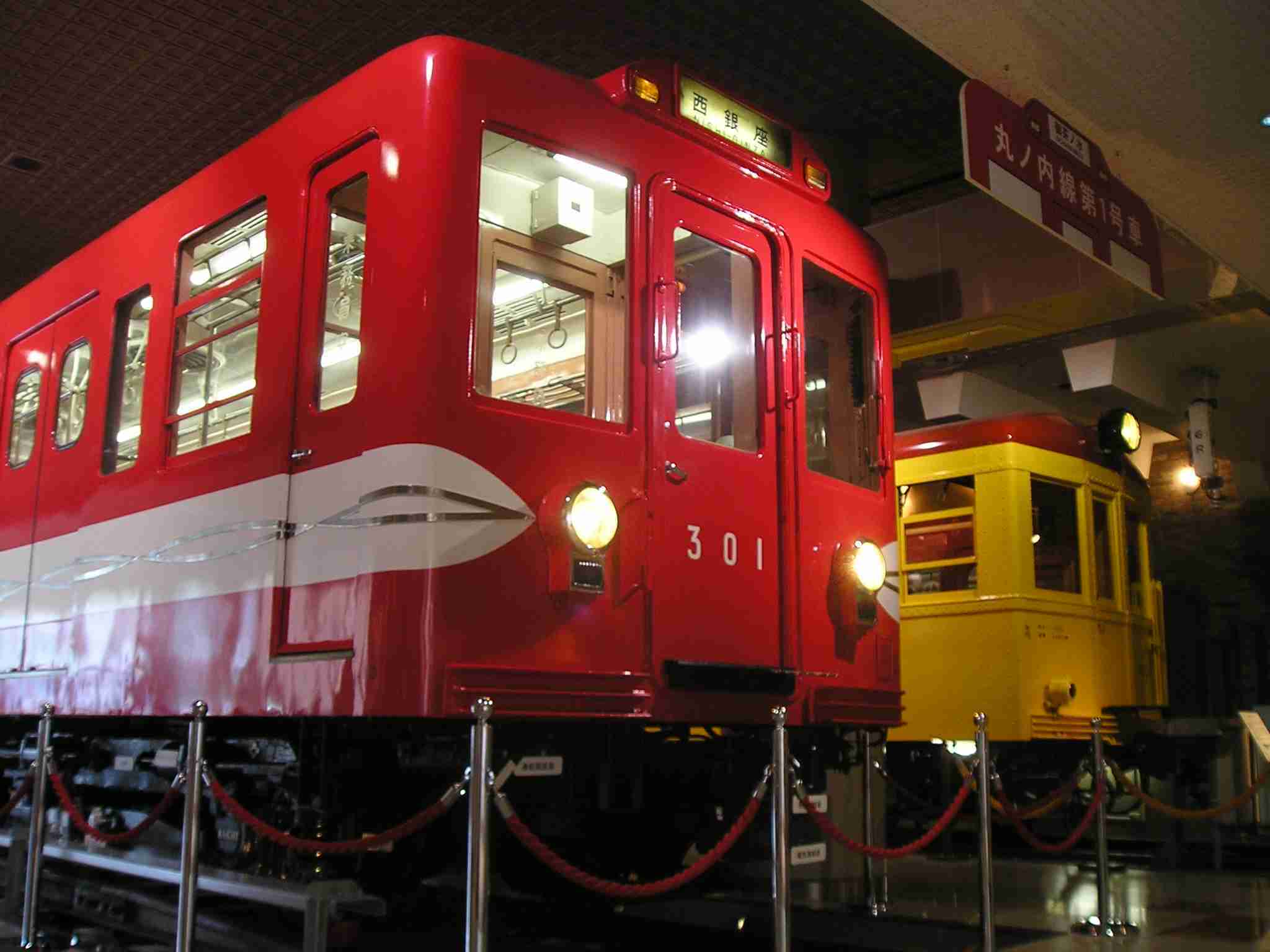 葛西駅 DE 地下鉄博物館2015.10.14【5】営団メトロカードの銀座