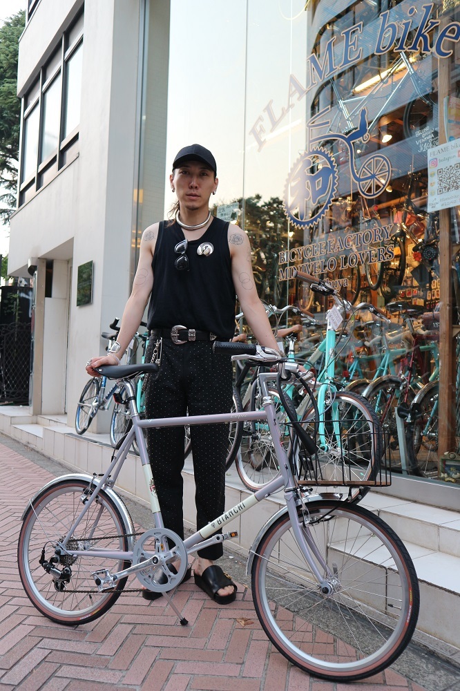7月18日 渋谷 原宿 の自転車屋 FLAME bike前です_e0188759_19492294.jpg