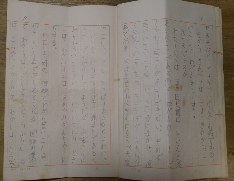 「わたしの家族」2 若き母と父の姿_b0019674_15395353.jpg