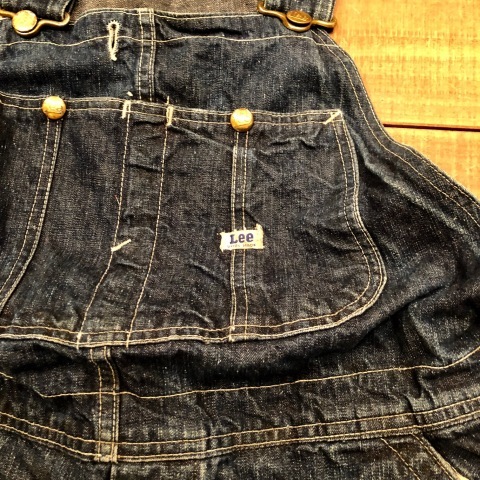 1950s \" H.D Lee - ロング L - \" ９１- SB  - JELT DENIM - VINTAGE OVER ALL ._d0172088_16262206.jpg