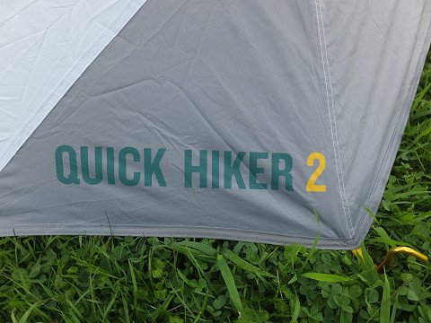 QUICK HIKER 2 FRESH & BLACK テント 1人用 新作 QUECHUA (ケシュア) QUICKHIKER FRESH&BLACK - 2人用 の