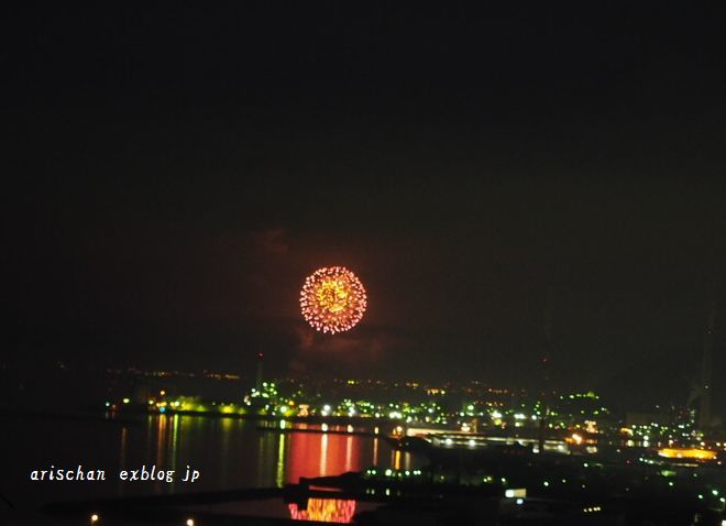 瀬戸内海に花火＠夏祭り_f0295238_16504995.jpg