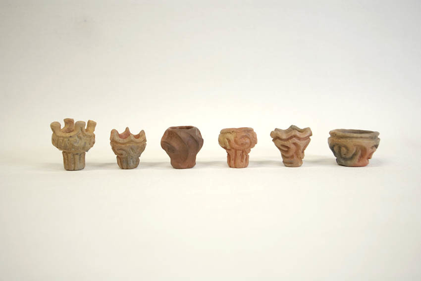土器〜佛教美術 ミニチュア土器 : 松山 賢 制作室 artist Matsuyama Ken