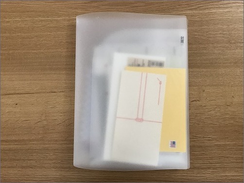 【 手紙アイテムの収納 】_c0199166_14054941.jpg