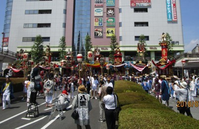 平成３０年久喜提燈祭り「天王様」ご協力ありがとうございました。Ｈ３０年７月１９日（木）_d0084783_10100354.jpg