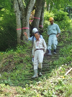 昨日は浦佐「黒沢川」の治山施設建設で現場協議がありました_c0336902_20544833.jpg