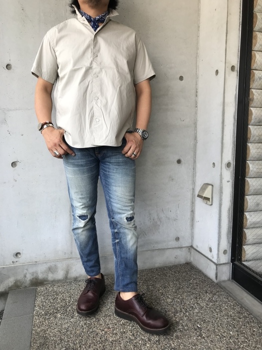 Sanca ・・・ W FACE TWILL SHIRTS・NEW!_d0152280_04405185.jpeg