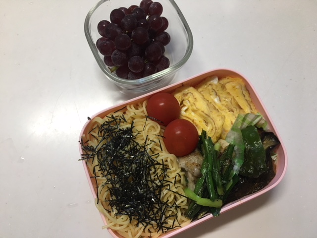 和風カルボナーラ弁当_b0075817_9234293.jpg