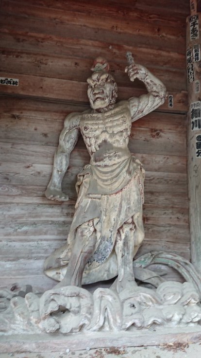 寒河江をぶらり 慈恩寺 仁王門 山形県 963 77