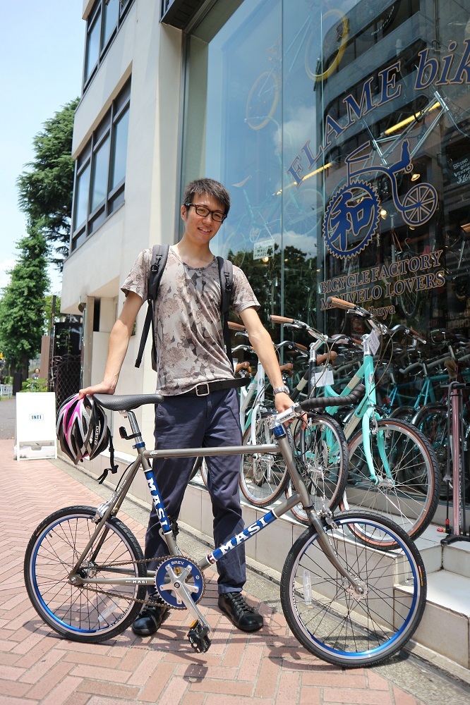 7月21日　渋谷　原宿　の自転車屋　FLAME bike前です_e0188759_19050568.jpg