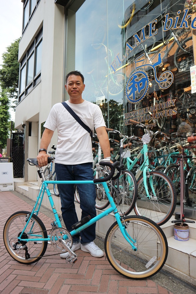 7月21日　渋谷　原宿　の自転車屋　FLAME bike前です_e0188759_19050601.jpg
