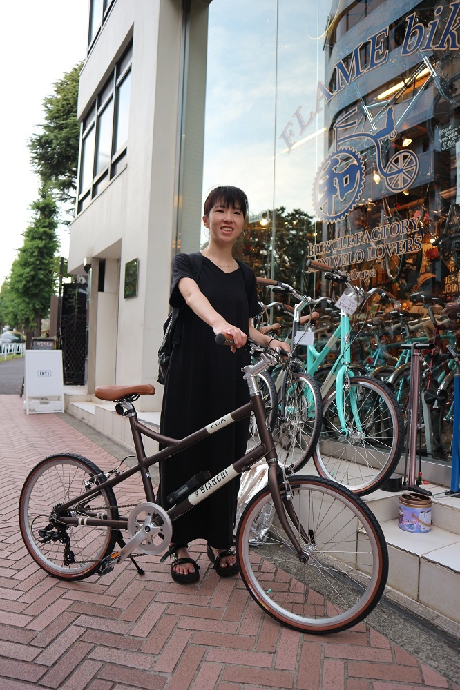 7月21日　渋谷　原宿　の自転車屋　FLAME bike前です_e0188759_19050704.jpg