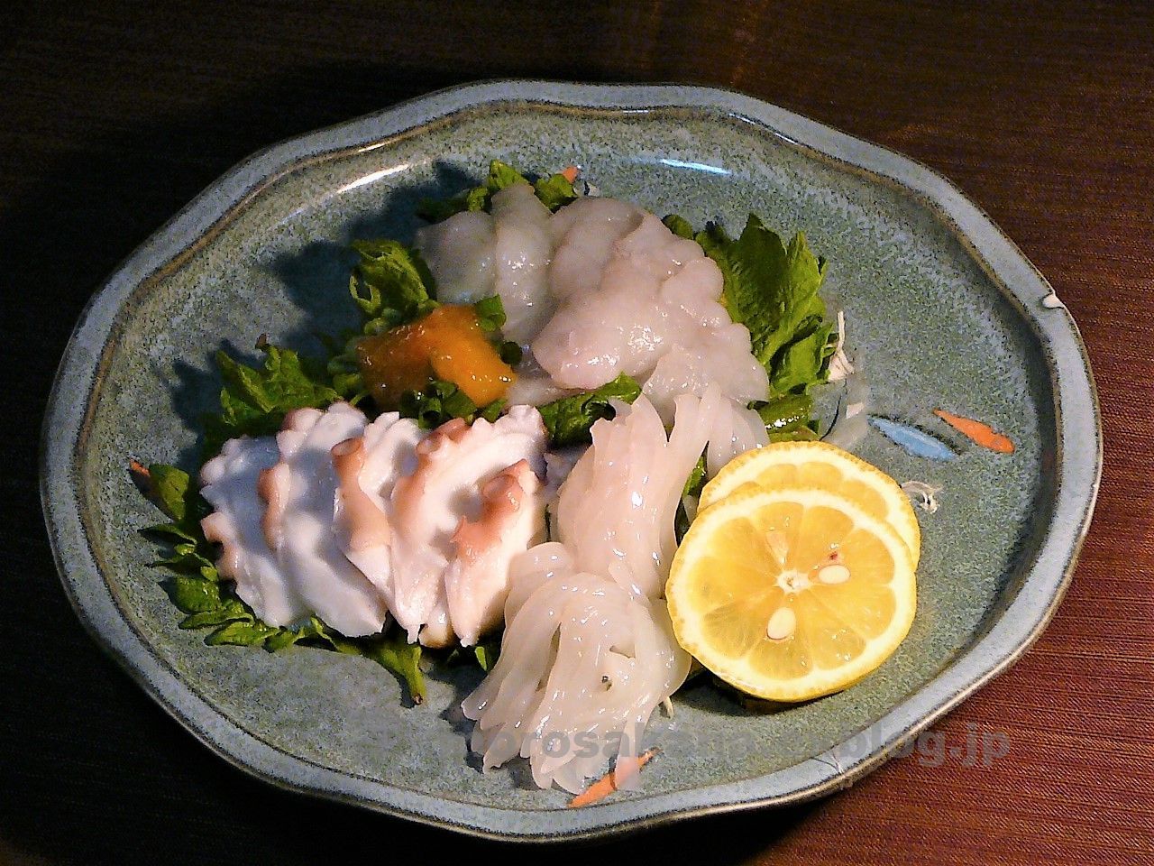 マフグの刺身 肴