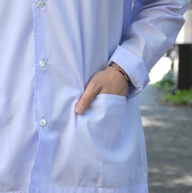 STUDIO NICHOLSON(スタジオニコルソン)/ OPEN COLLAR BOX SHIRT_d0158579_15314979.jpg