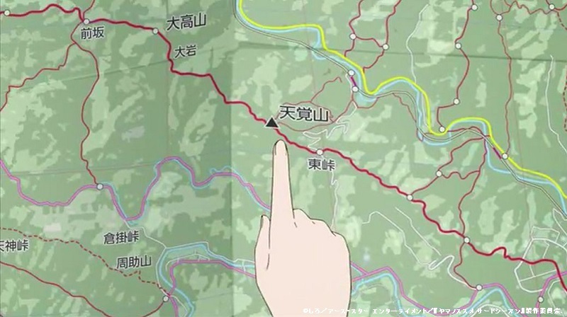 「ヤマノススメサードシーズン」舞台探訪001 東吾野から子ノ権現、山は天覚山のみですが(第3話その1)_e0304702_18345041.jpg