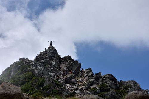 木曽駒登山オプションコースを歩く～2018年7月 木曽駒濃ヶ池コース_d0372906_22081523.jpg