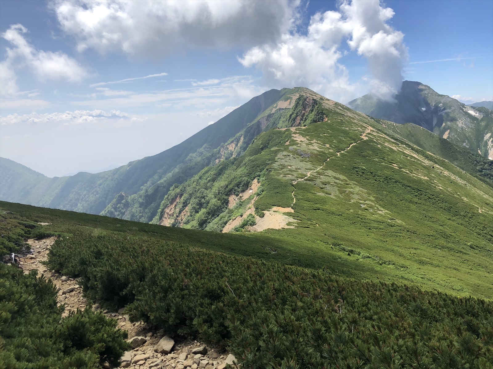 燕岳から大天井岳 常念岳 蝶ヶ岳縦走の旅 2日目前半 燕岳 大天井岳 常念岳 18 7 かがやきブログ