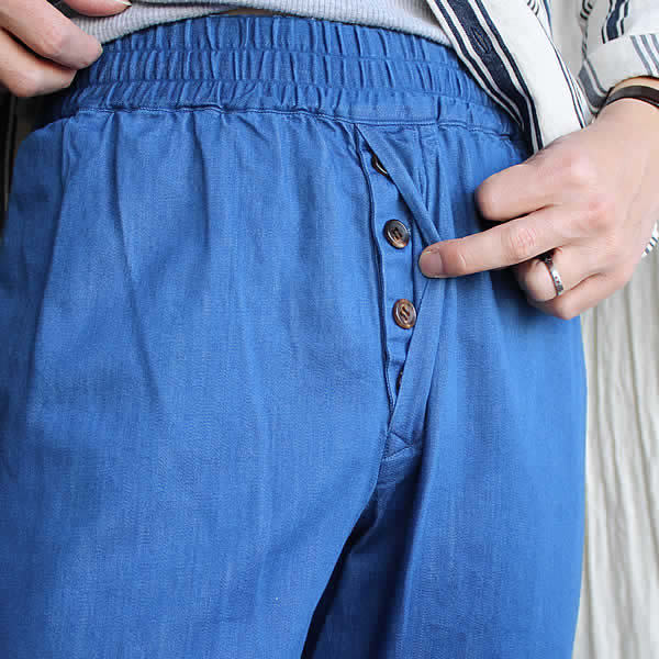 Honor gathering / combed cotton yarn soft denim pants (21.500→15.800税抜)_c0181543_15490902.jpg