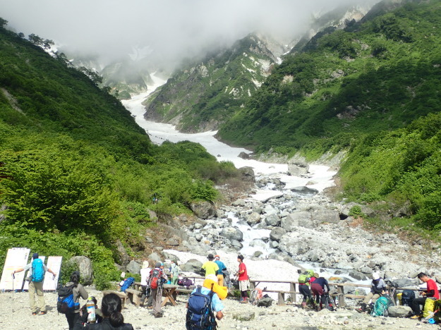 2018/07/14猿倉〜白馬岳大雪渓＃登山＃塩飽＃丸亀_d0075852_22535837.jpg