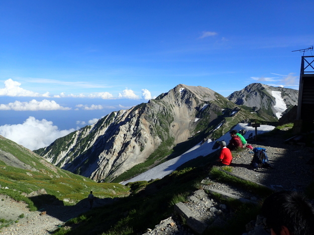 2018/07/14猿倉〜白馬岳大雪渓＃登山＃塩飽＃丸亀_d0075852_22551414.jpg