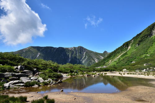 木曽駒登山オプションコースを歩く～2018年7月 木曽駒濃ヶ池コース_d0372906_06113719.jpg