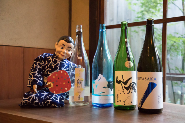 日本酒をたのしむ会 ＋ 野口さとこのチャーリー写真展 @ まつは_e0369736_11493314.jpg