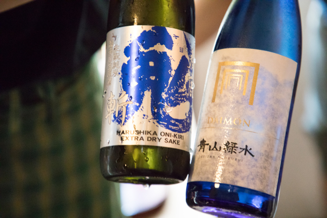 日本酒をたのしむ会 ＋ 野口さとこのチャーリー写真展 @ まつは_e0369736_11493925.jpg