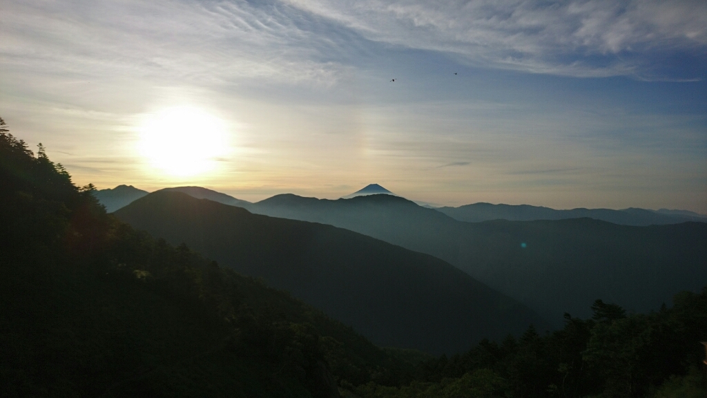 南ア：百高山めぐり／光岳　3日目（茶臼小屋〜畑薙大吊橋）_b0148050_08320358.jpg