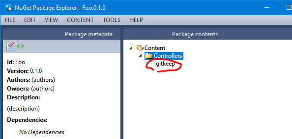 空のフォルダをコンテンツに含む NuGet パッケージのソースコードを Git でバージョン管理する_d0079457_22212814.png