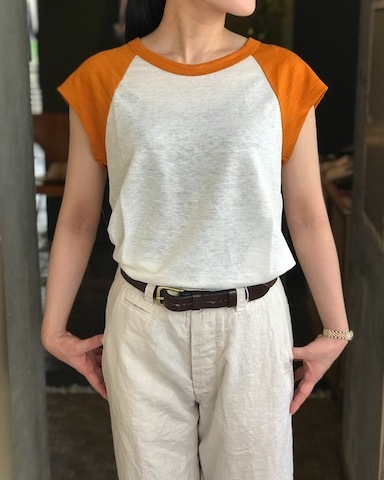linen baseball tee_d0364239_18091296.jpg