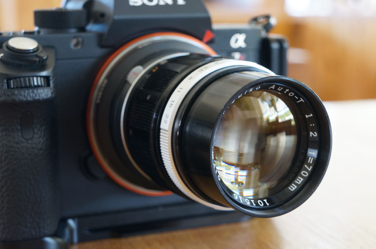 F.Zuiko Auto-T 70mm F2 : inside out