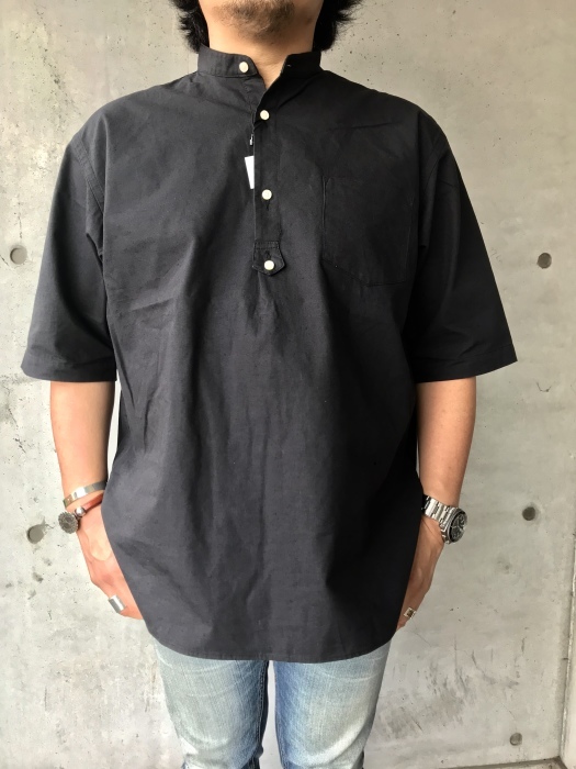 今季の本命!★? Kato ・・・ Cotton LINEN STAND SHIRTS!♪!_d0152280_01294403.jpeg