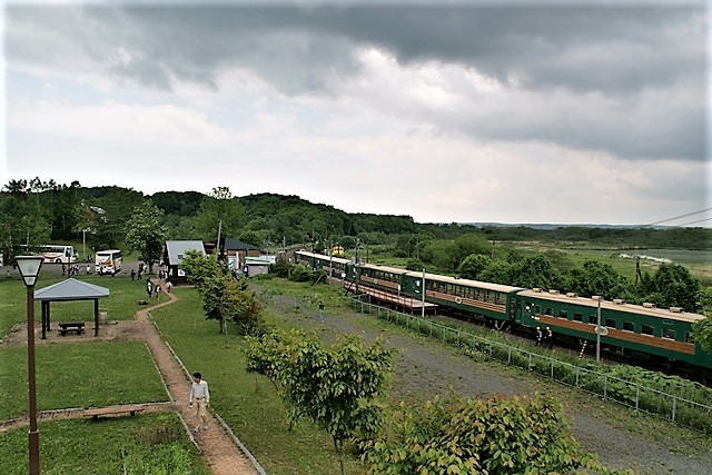 藤田八束の鉄道写真＠北海道の思い出釧路ノロッコ号の思い出、伯備線鉄道の思い出・・・頑張れ被災地_d0181492_21192887.jpg