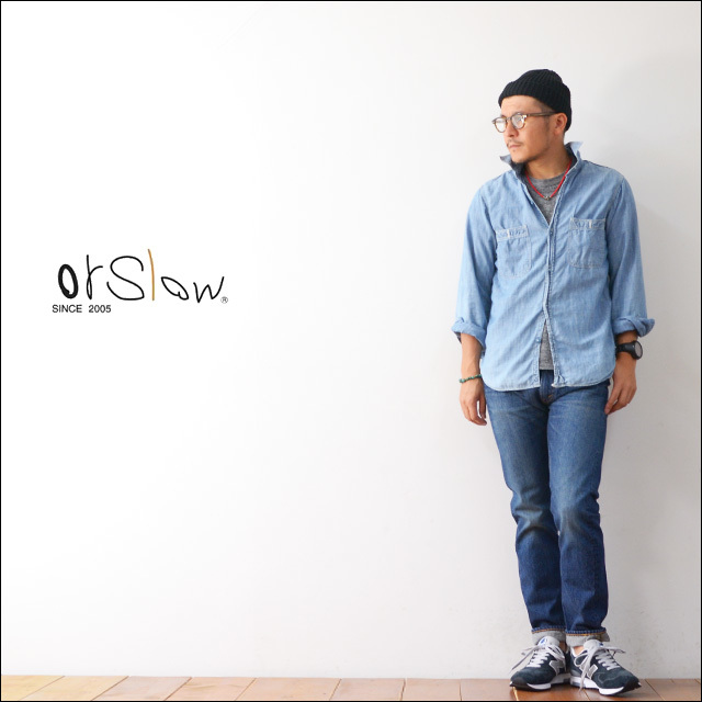 orslow [オアスロウ] IVY FIT JEANS / 2YEAR WASH [01-0107W-84] アイビーフィットジーンズ／ツーイヤーウォッシュ・デニムパンツ MEN\'S _f0051306_09000140.jpg