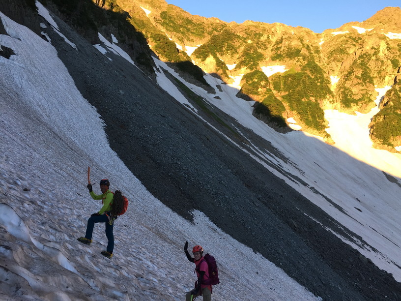 2018年7月『前穂高岳北尾根登攀』 July 2018 \"Climbing the North Ridge of Mt MaeHotaka\"_c0219616_13160811.jpg