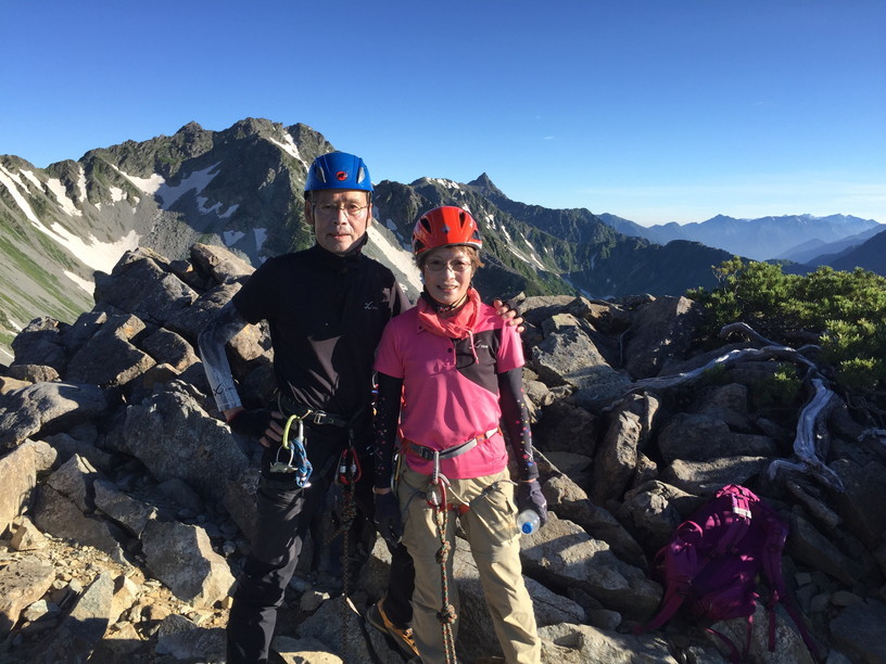 2018年7月『前穂高岳北尾根登攀』 July 2018 \"Climbing the North Ridge of Mt MaeHotaka\"_c0219616_14152073.jpg
