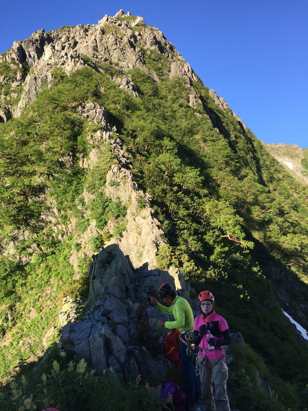 2018年7月『前穂高岳北尾根登攀』 July 2018 \"Climbing the North Ridge of Mt MaeHotaka\"_c0219616_14152081.jpg