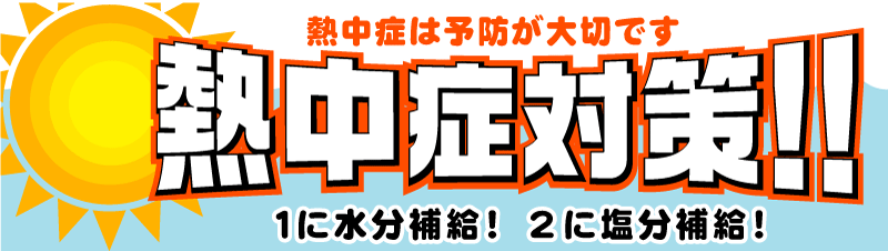 オリジナル 熱中症対策 熱中症に注意 水分補給を忘れずに レッドブルー 270x270mm 案内 施設 ピクトサイン ステッカー シール カッティングシート 学校 体育館 屋内 屋外 工場 現場 会社 作業 教育