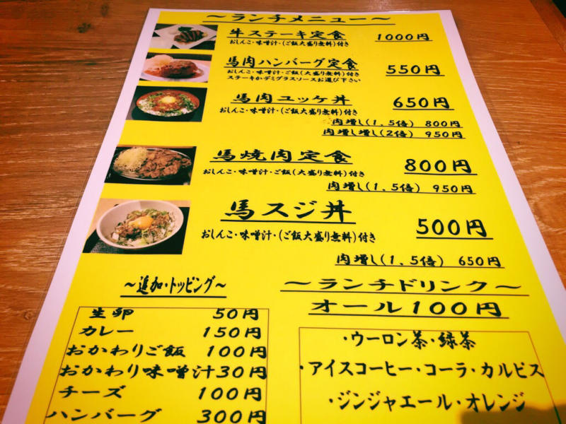 【疲労回復!】馬太郎の馬肉ユッケ丼_b0008655_23451084.jpg