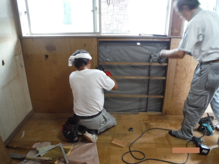 システムキッチンへの取替え ~ 古いキッチン取外し。_d0165368_01381167.jpg