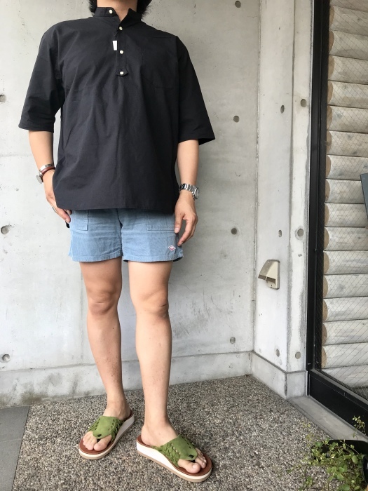 今季の本命!★? Kato ・・・ Cotton LINEN STAND SHIRTS!♪!_d0152280_20131833.jpeg