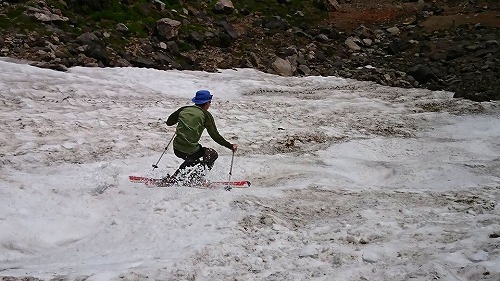乗鞍大雪渓でコブコブスキー～！！③_a0353718_20423680.jpg